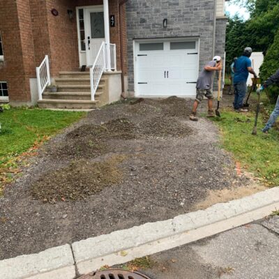Driveway Installation Start
